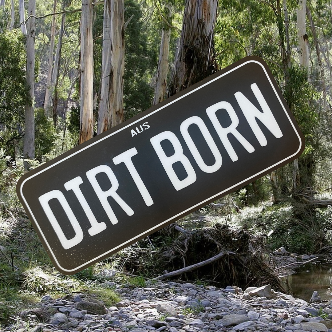 Plate Sticker DIRTBORN